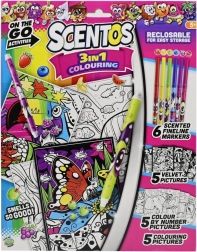 Duftende rejsekreativt sæt SCENTOS til børn