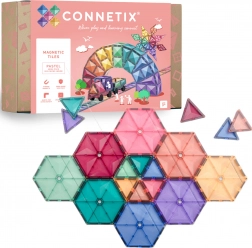 Connetix Pastel Mega Pack magnetiske byggesæt 202 dele