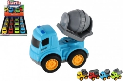 Sæt byggemaskiner med friktionsmotor 9 cm – 4 typer