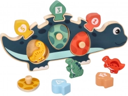 Træpuslespil til børn - Dinosaur