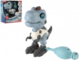 Skruedinosaur med lys og lyd, 12 cm