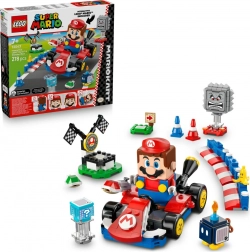 LEGO® Super Mario™ 72043 Mario Kart™ – Interaktiv LEGO® Mario™ og Standard Kart