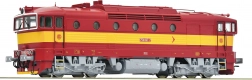 Roco diesellokomotiv 754 Brejlovec ČSD/ČD H0