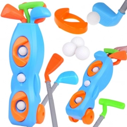 Mini-golf til børn med rullevogn og tilbehør