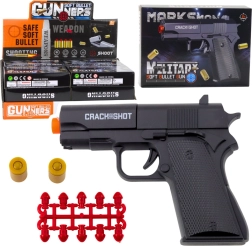 Mini-pistol WARFARE til patroner og hylstre, sort 13,5 cm