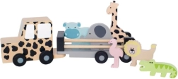 Jabadabado safari-jeep med dyr