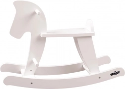 Trægynghest – hvid