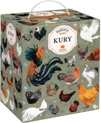 Puslespil Puzzlove høns 1000 brikker