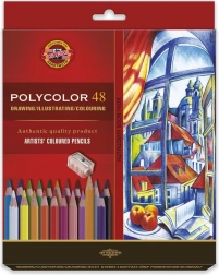Kunstnerfarveblyanter KOH-I-NOOR Polycolor, 48 stk.
