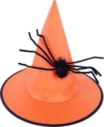 Heksehat med edderkop til voksne