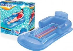 Oppustelig liggemåtte med ryglæn og armlæn BESTWAY 161 × 84 cm