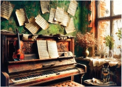 ANATOLIAN Puslespil Piano XL 700 brikker