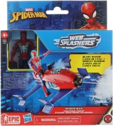 spider-man epic hero series web splashers hydro jet blast legesæt