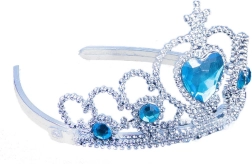 Vinterprinsesse-kronen med blå sten
