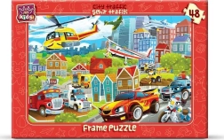ART PUZZLE Puslespil Transport i byen 48 brikker
