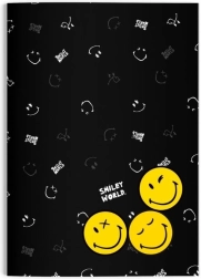 A4 Smiley World linjeret hæfte