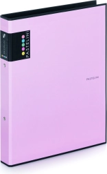 Ringbind A4 PASTELINI lilla, 2-ringet lamineret