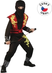 Børnekostume ninja 120–130 cm