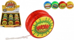 Lysende plastik jojo 6 cm