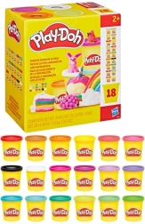 Play-Doh stor sæt af 18 kopper