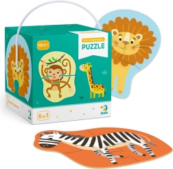 Dodo puslespil 2–4 brikker dyr