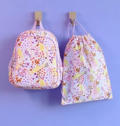 Børne sportspose blomsterhave – A Little Lovely Company