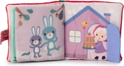 Tekstilbog Rødhætte med bidering