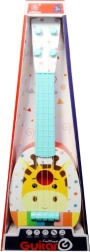 Børneguitar (legetøj) med giraf
