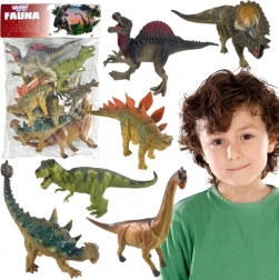 Woopie sæt dinosaurfigurer 6 stk. T‑Rex