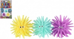 klæbrige kravlebolde 3 stk – silikonebolde til glas 4 cm