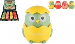 Kylling med svinghjul plast 7 × 8 cm