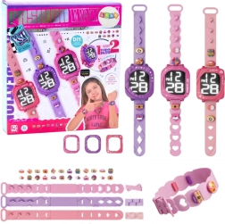 Børne-DIY ur med udskiftelige remme og dekorative perler