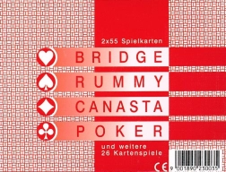Klassiske franske spillekort til canasta og joker