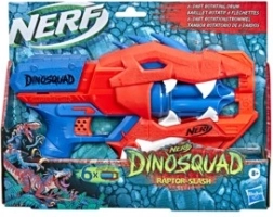 Nerf DinoSquad Raptor‑Slash blaster med roterende tromle