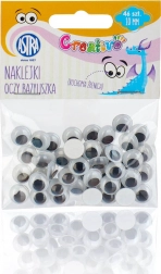 Selvklæbende øjne ASTRA CREATIVO – 10 mm