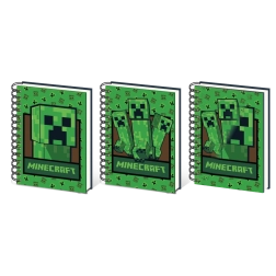 Minecraft lentikulær notesbog A5 Creeper
