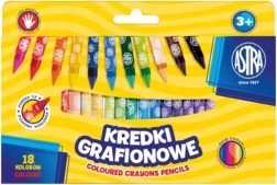 Kaolinfarvekridt ASTRA 18 stk.