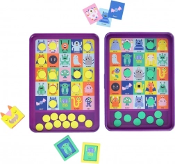 Petit Collage magnetisk rejse-spil Gæt hvem jeg er – monstre