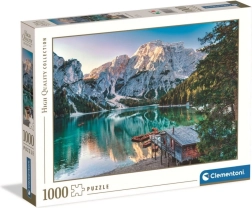 Puzzle Clementoni High Quality – Smaragdgrønne sø Braies 1000 brikker