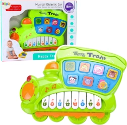 Elektrisk uddannelsesklaver til børn – lokomotiv – grøn