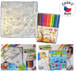 MaDe magisk farvelægning med farvede tuscher