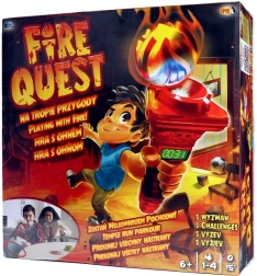 Fire Quest interaktivt eventyrspil med elektronisk fakkel