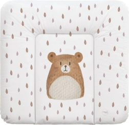 Ceba Baby blød puslepude til kommode basic bear buddy 75 × 72 cm
