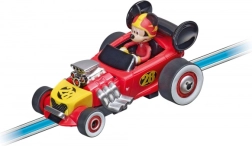 bil til racerbane Carrera First 1:50 mickey's hot doggin' hot rod