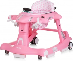 Gåvogn 3-i-1 Fly Lyserød