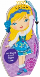 Vi klæder de russiske dukker LENA – malebog med modeller og klistermærker