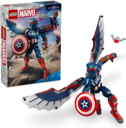 LEGO Marvel figur af den nye Captain America til at bygge 76296