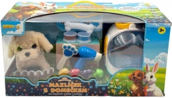 Interaktivt kæledyr med lyde og bevægelse med sæt hus – hvalpen STEPPOS