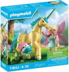 Playmobil Princess Magic Enhjørning Sunshine Blossom med fe