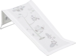 Stofbadestol med uglemotiv, hvid